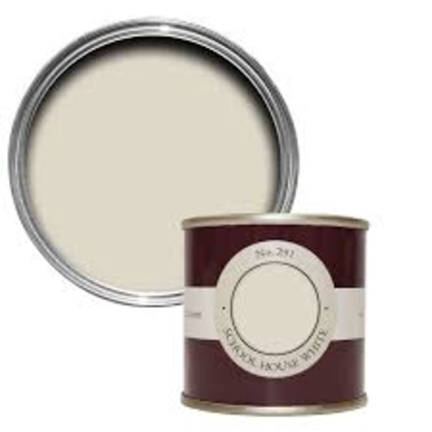 Farrow and Ball 100ml Sample Pot School House White No.291