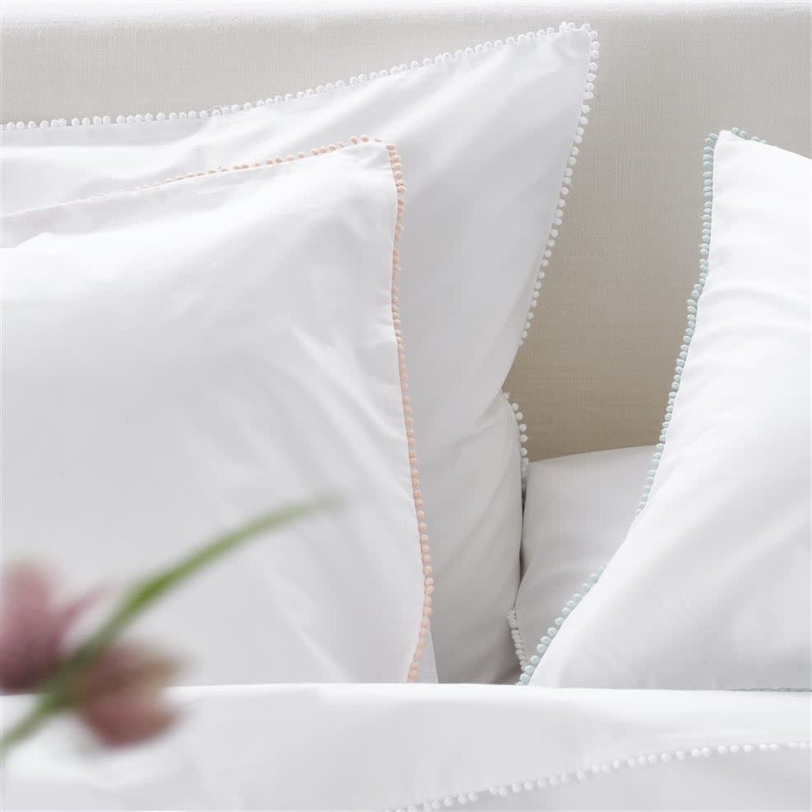 Designer's Guild Ludlow Pale Grey European Sham