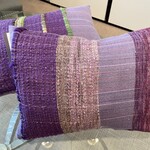 Tara Roblin Tara Roblin Textiles 14 x 18  Shades of Lavender Cushion with feather filler