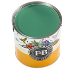 Farrow and Ball US Gallon Modern Eggshell Verdigris Green No.W50