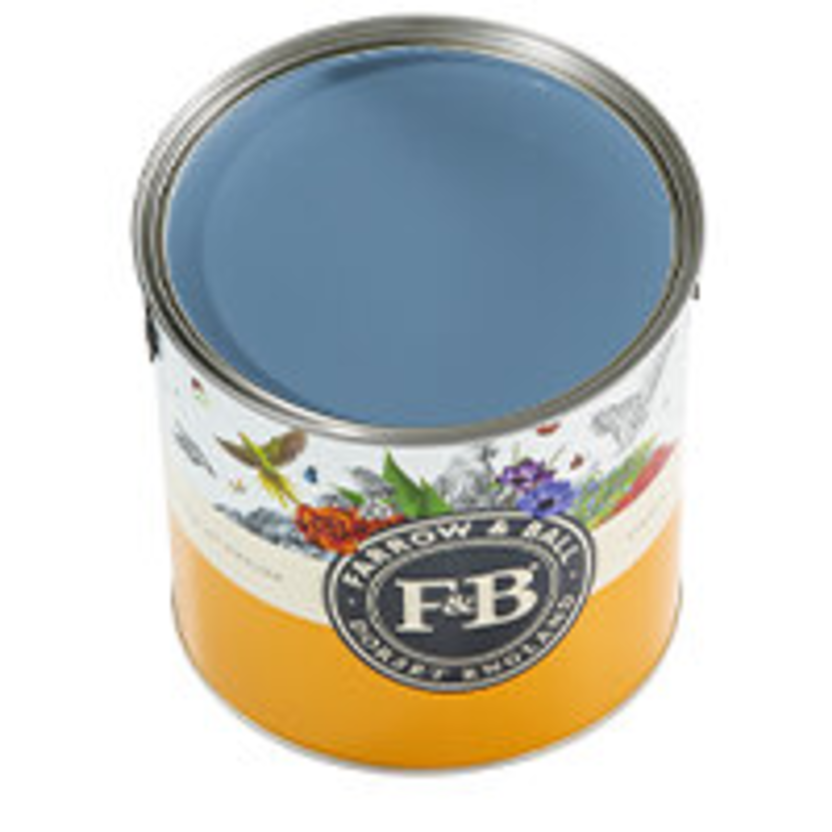 Farrow and Ball US Gallon Modern Eggshell Ultra marine Blue No.W29