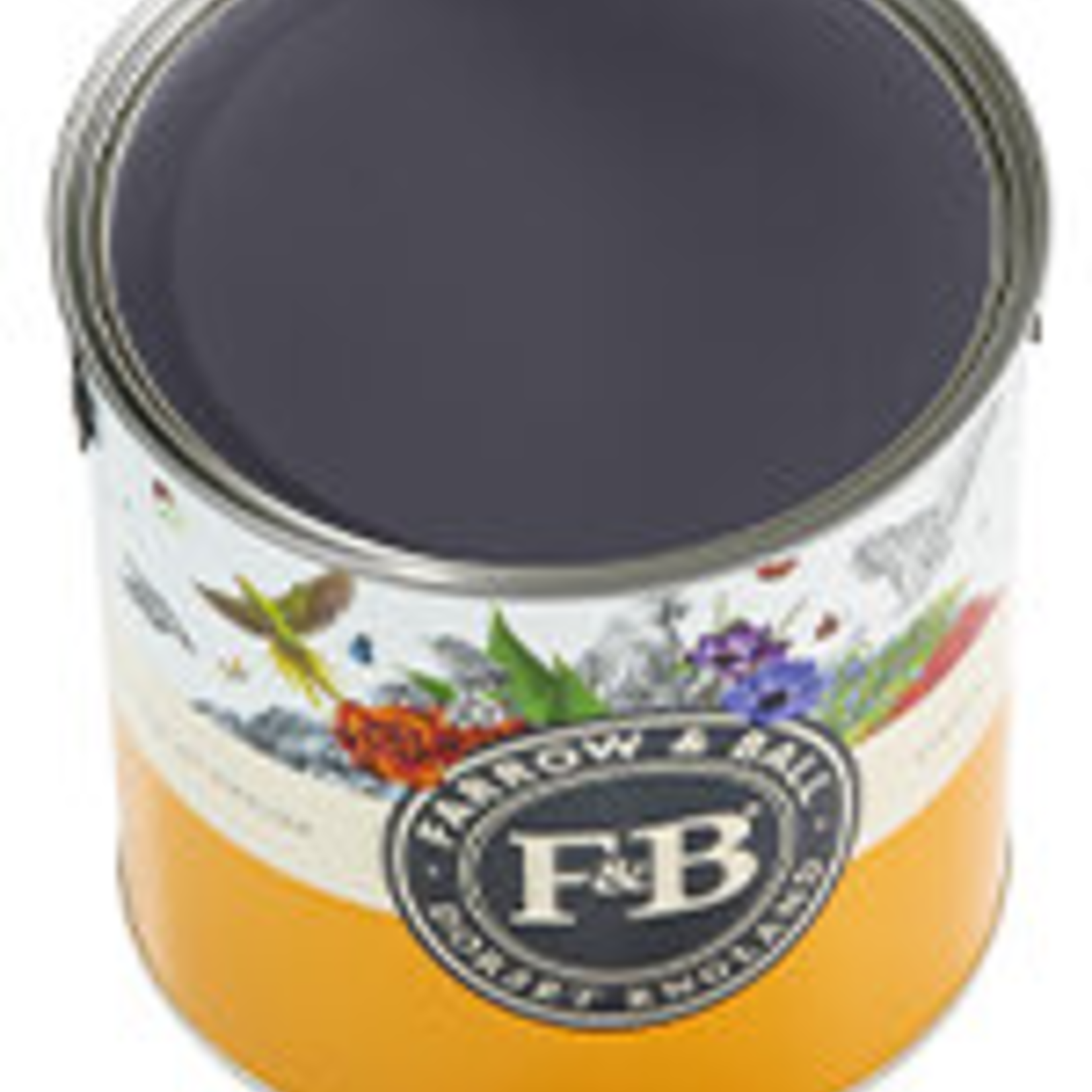 Farrow and Ball US Gallon Modern Eggshell Titmouse Blue No.W24