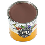 Farrow and Ball US Gallon Modern Eggshell Deep Reddish Brown No.W101