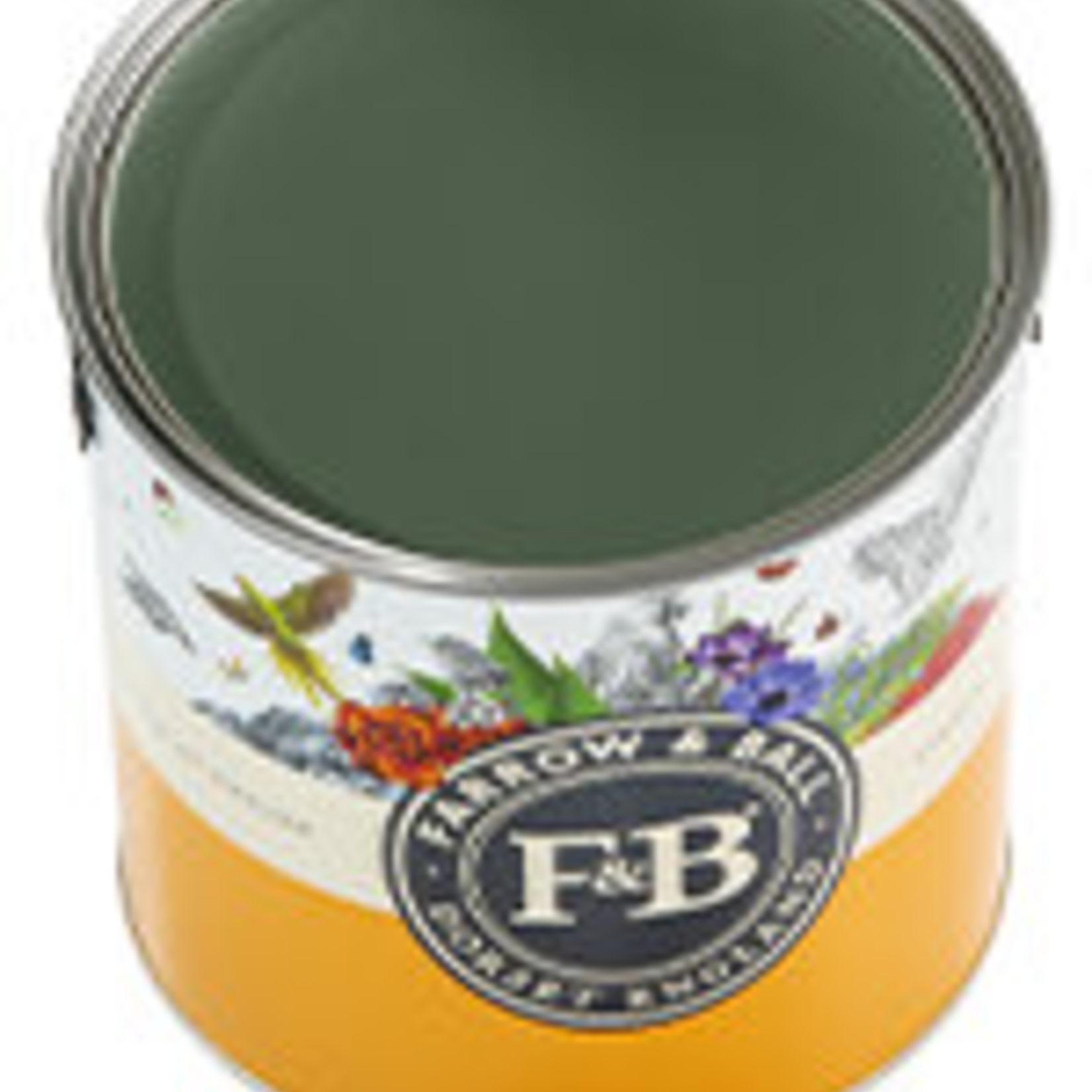 Farrow and Ball Gallon Full Gloss Duck Green No.W55