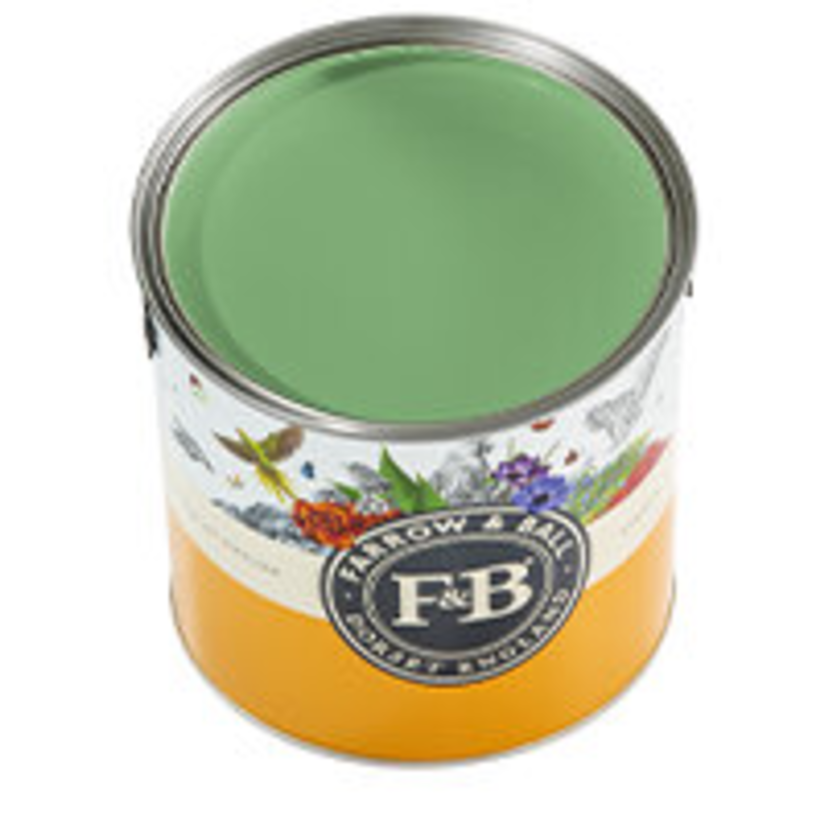 Farrow and Ball US Gallon Estate Eggshell Emerald Green No.W53