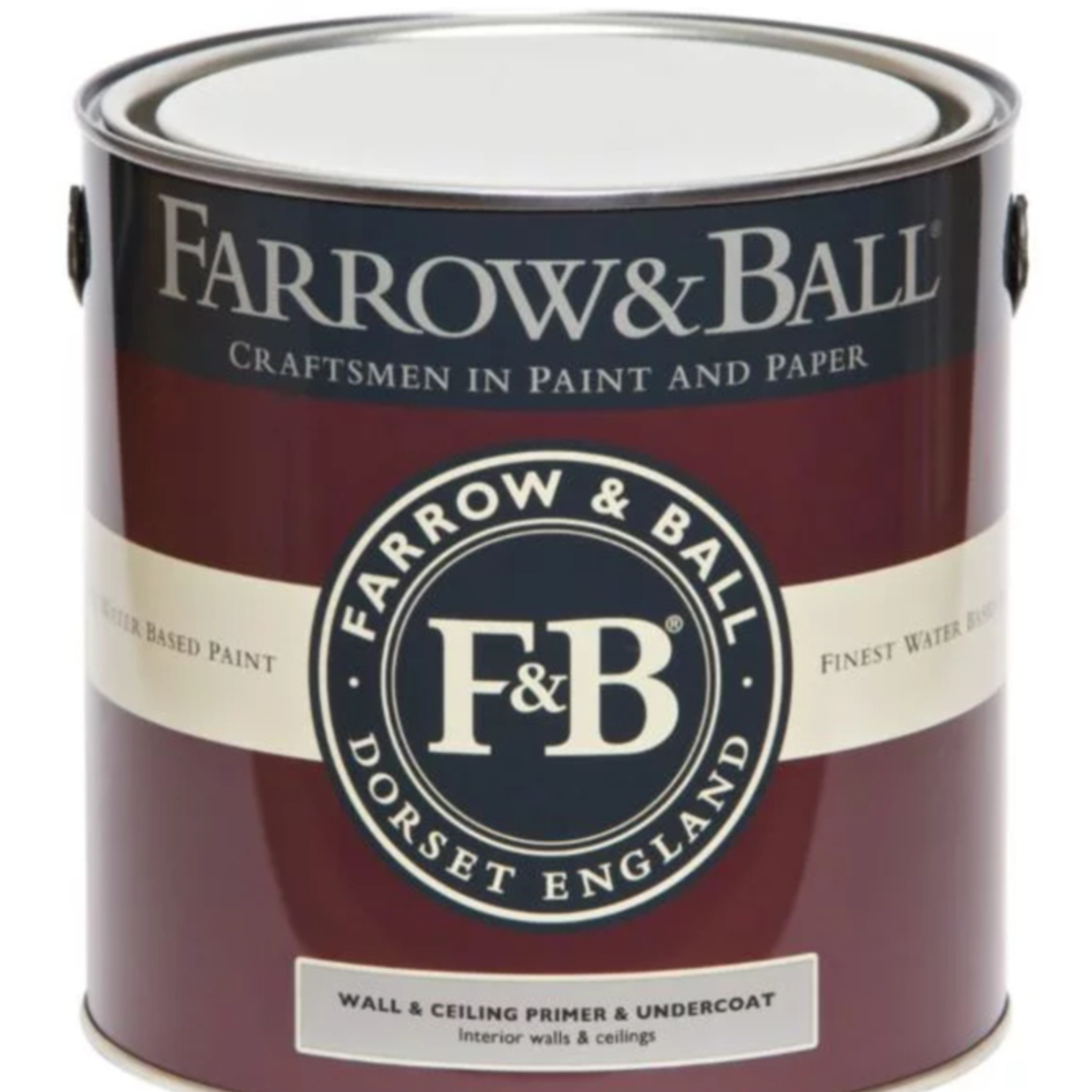 Farrow and Ball Gallon Wall & Ceiling Primer & U/C Red & Warm Tones