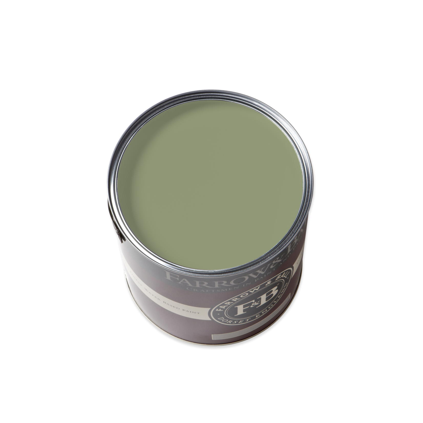Farrow and Ball Gallon Modern Eggshell Saxon Green No80