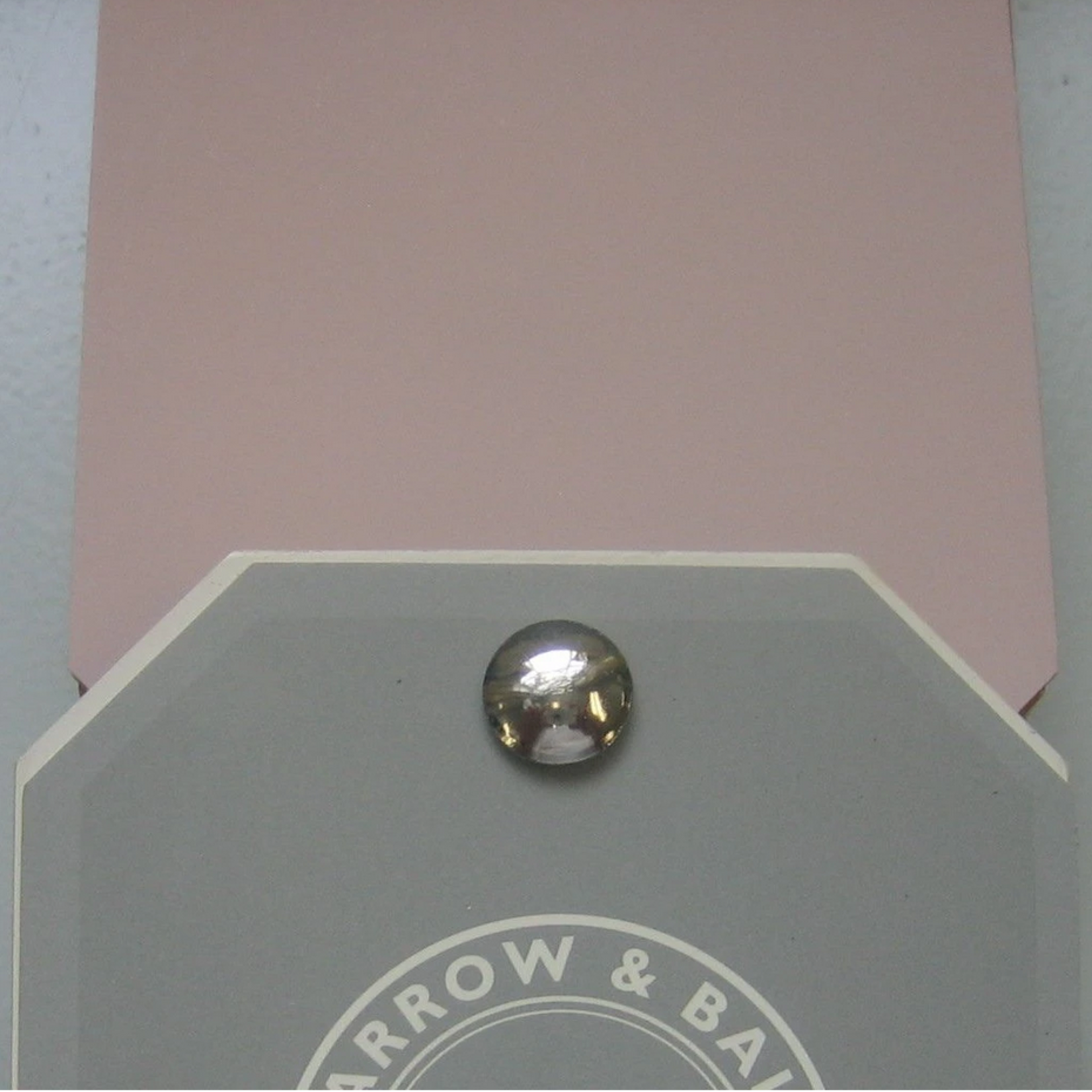 Farrow and Ball US Gallon Modern Eggshell Pink Drab No.207