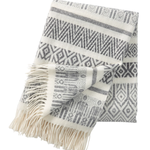 Klippan Klippan Man and Wife Throw Grey 100% brushed lamb's wool