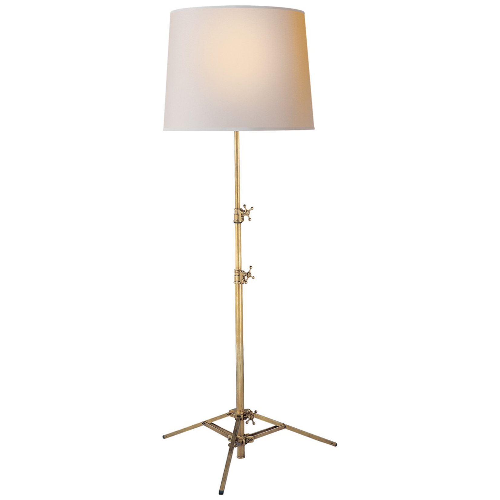 Visual Comfort Studio Floor Lamp Antique Brass