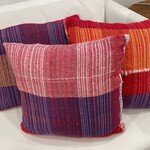 Tara Roblin Tara Roblin Textiles 18X18 Candy Crush Cushion with feather filler