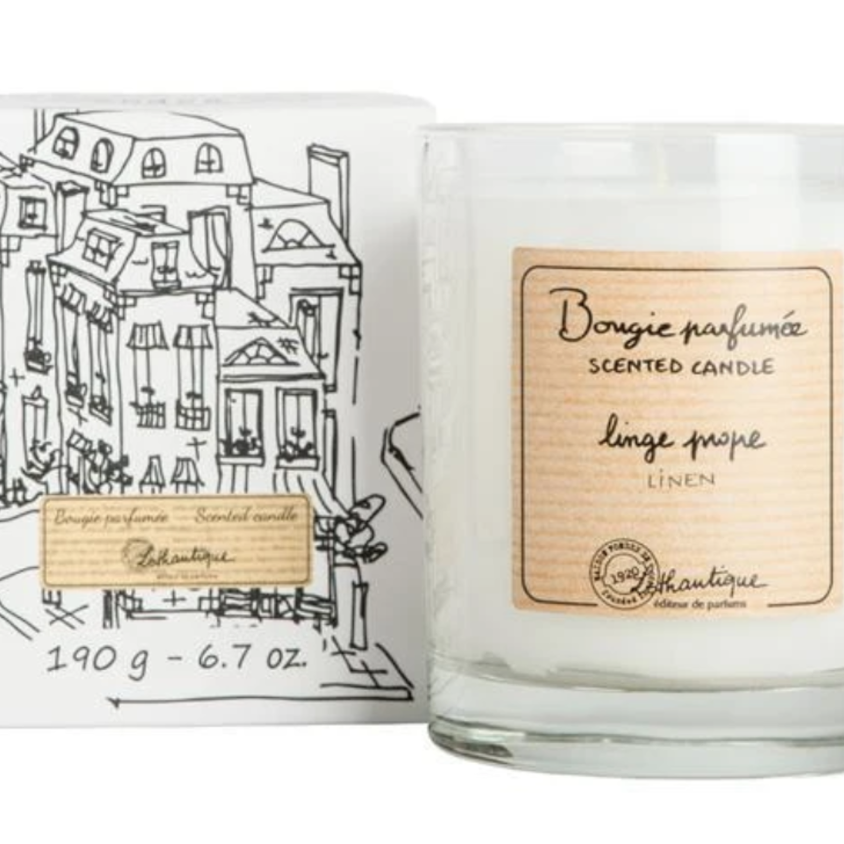 Lothantique Lothantique Linen Scented Candle 6.7oz