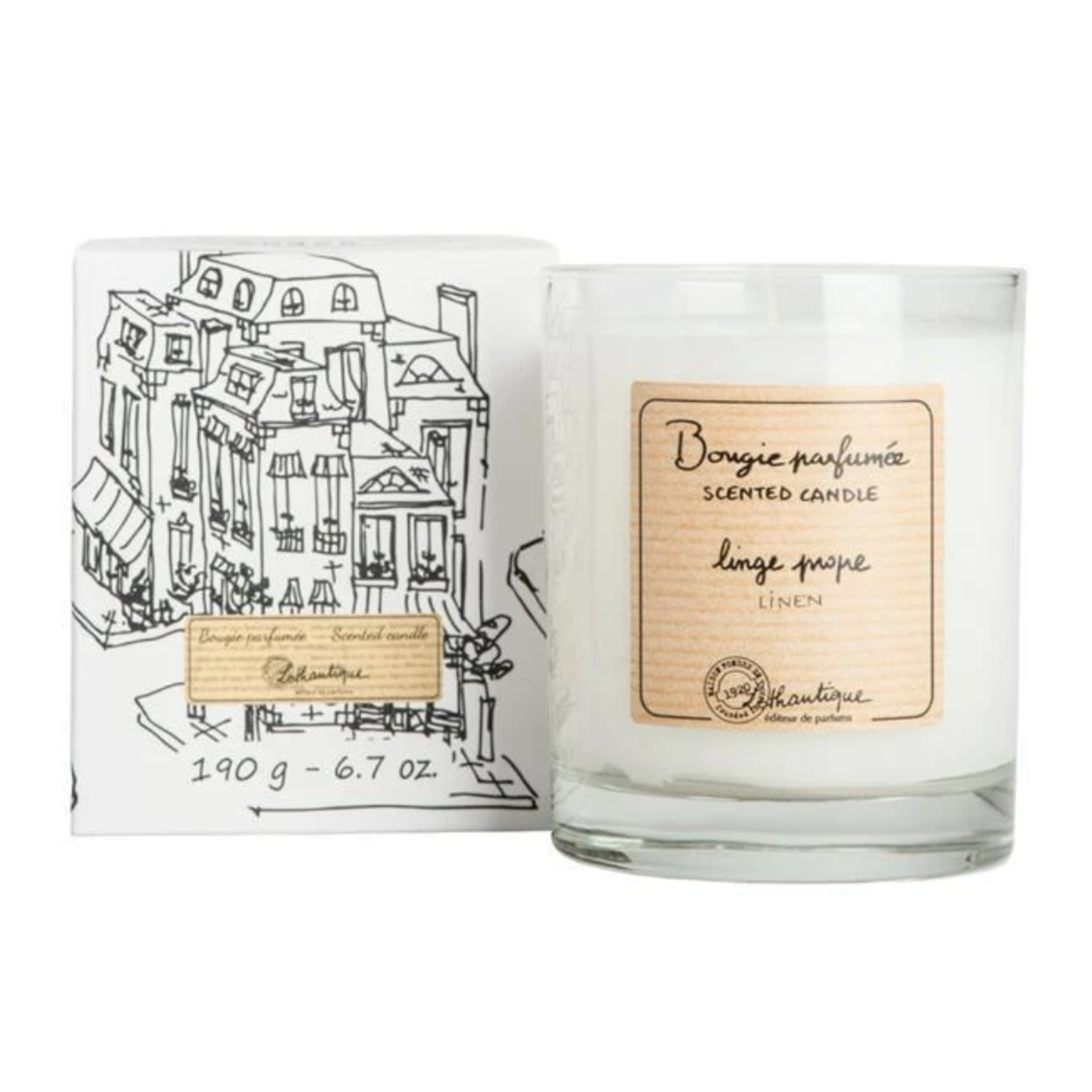 Lothantique Lothantique Linen Scented Candle 6.7oz