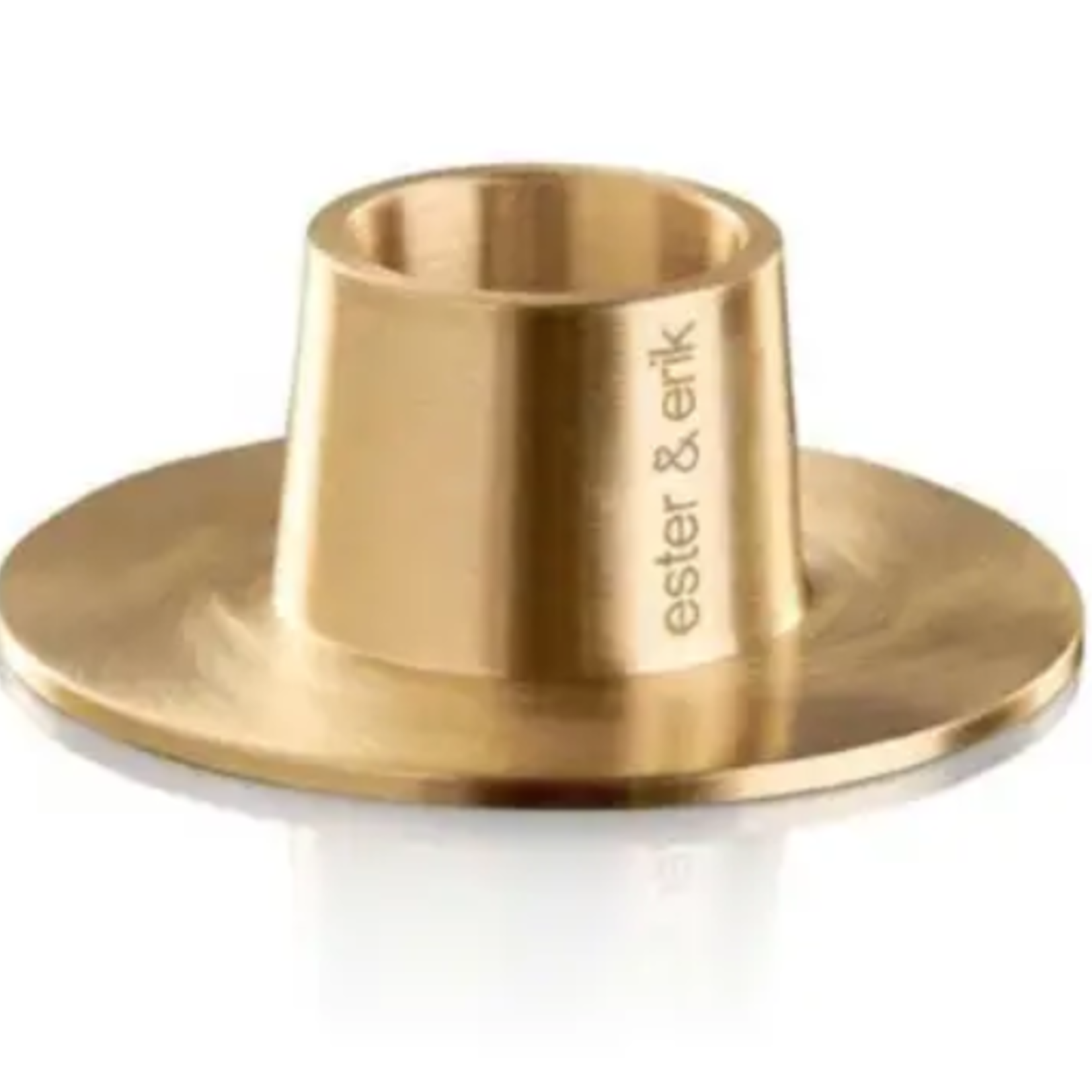 Ester & Erik ester&erik Brushed Brass Candleholders          Pair