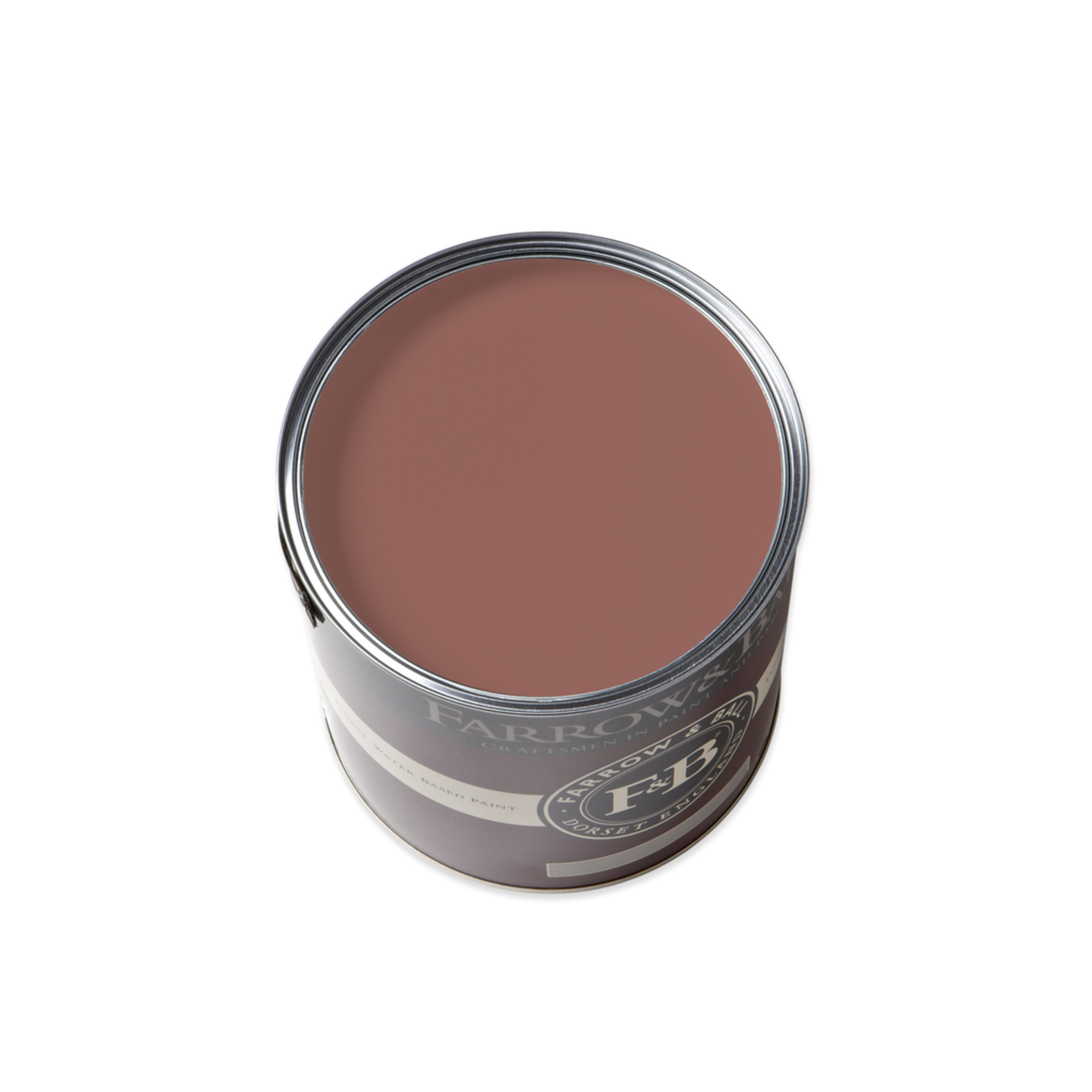 Farrow and Ball Gallon Estate Emulsion Book Room Red No. 50