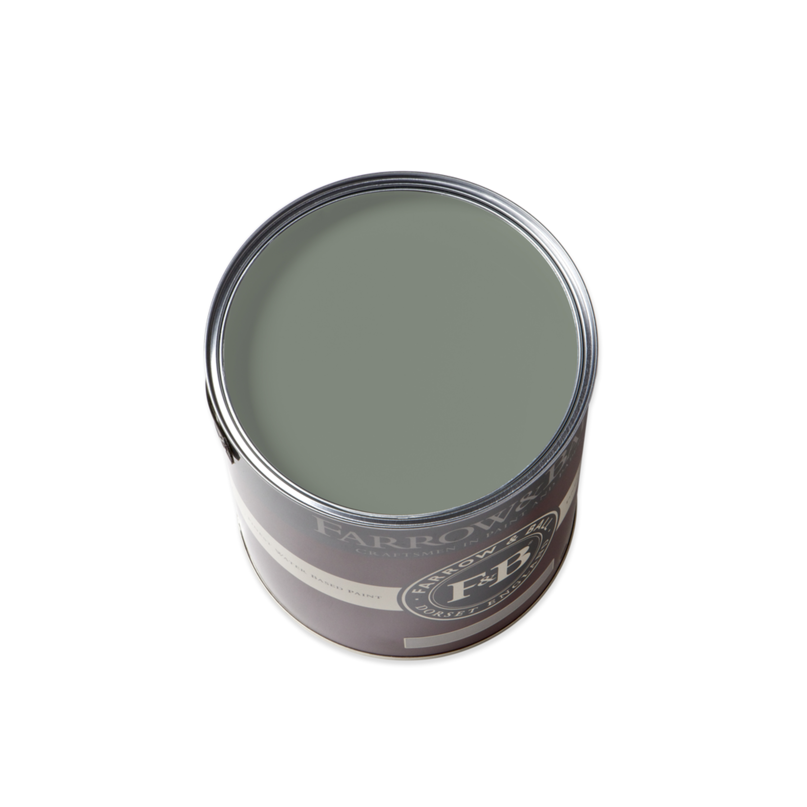 Farrow and Ball Gallon Estate Emulsion Card Room Green No. 79