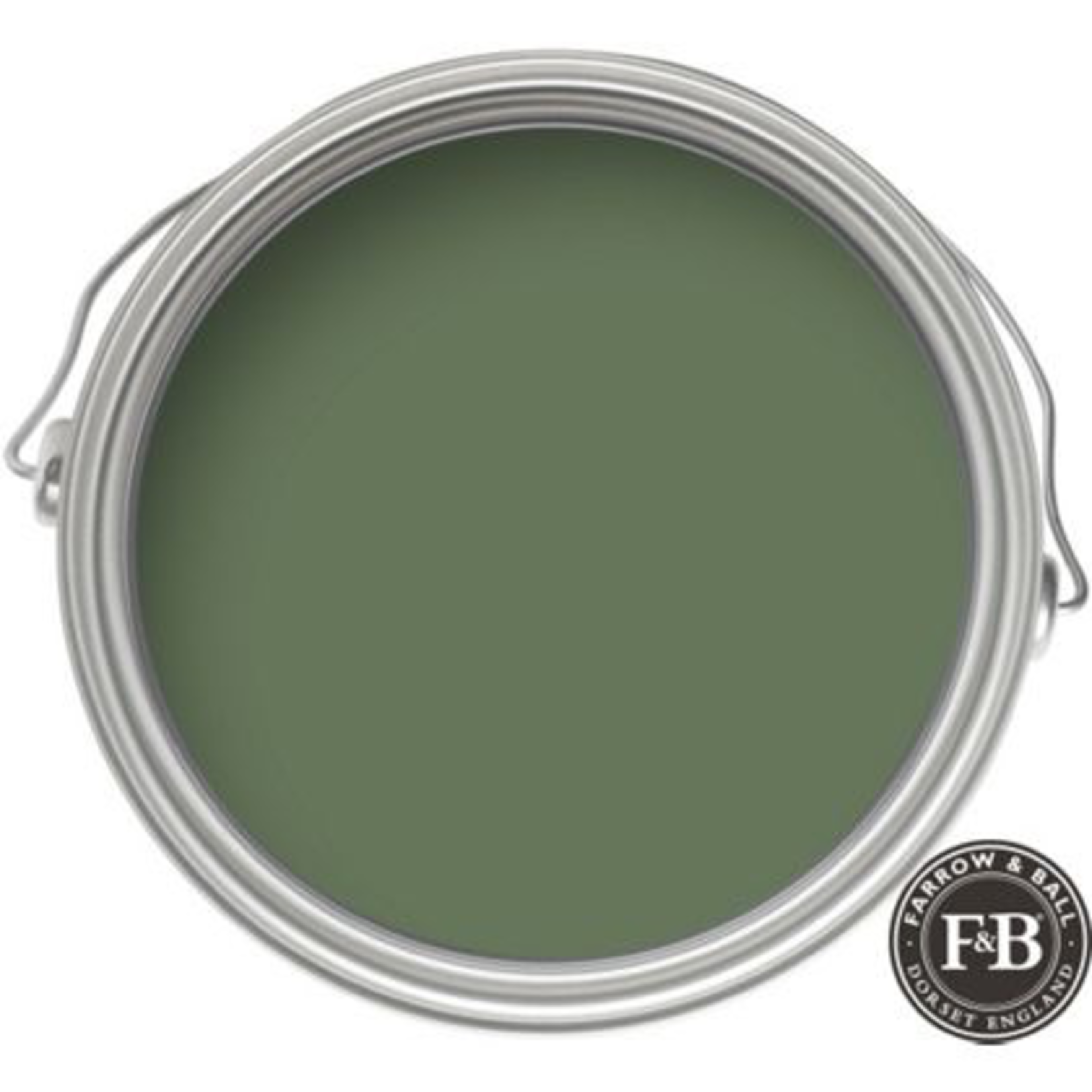 Farrow and Ball 750ml Estate Eggshell Calke Green No. 34