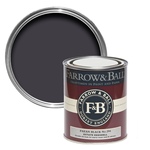 Farrow and Ball 750ml Modern Eggshell Paean Black No.294