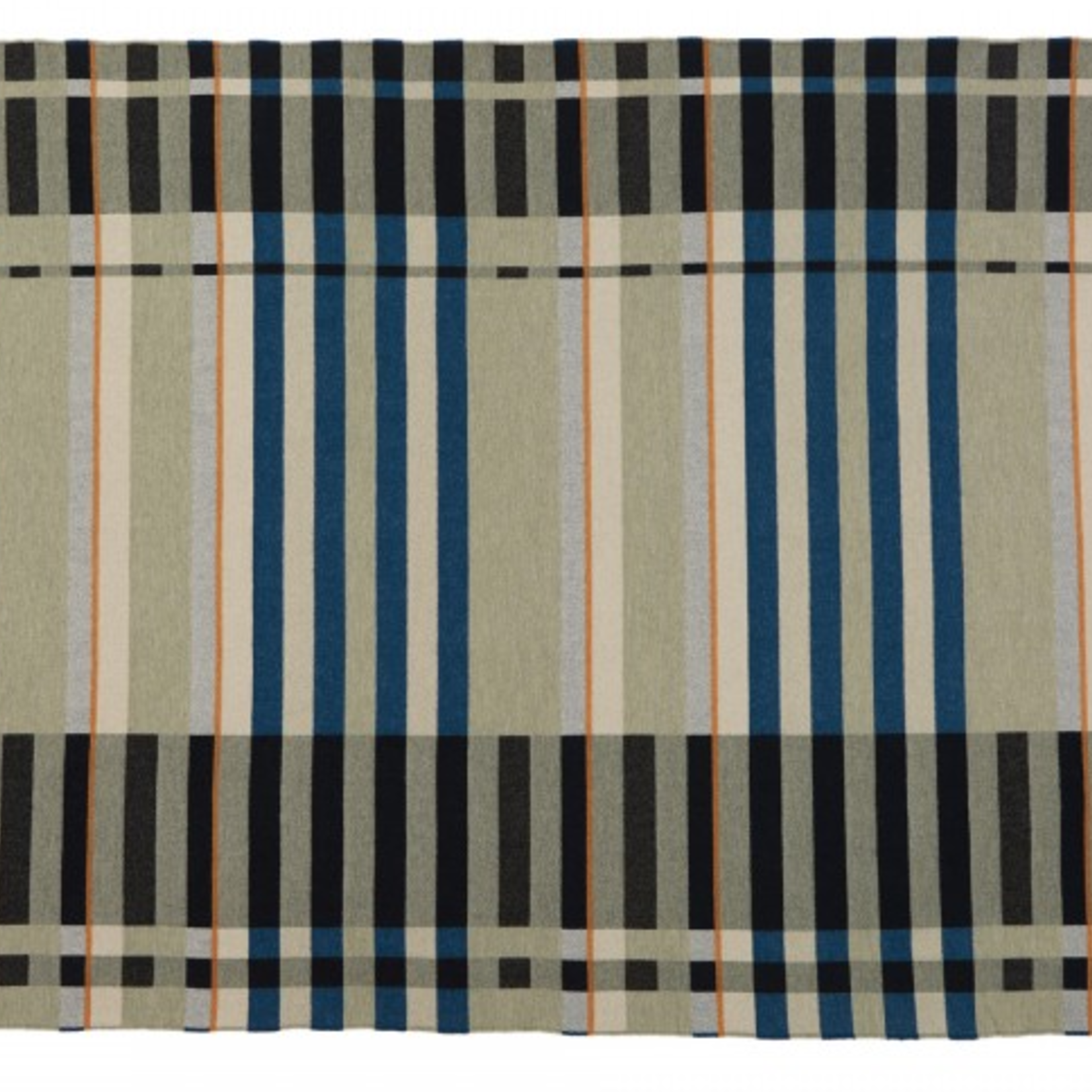 Wallace Sewell Stolzl Orchard 100% Lambswool Blanket Green 142 x 245