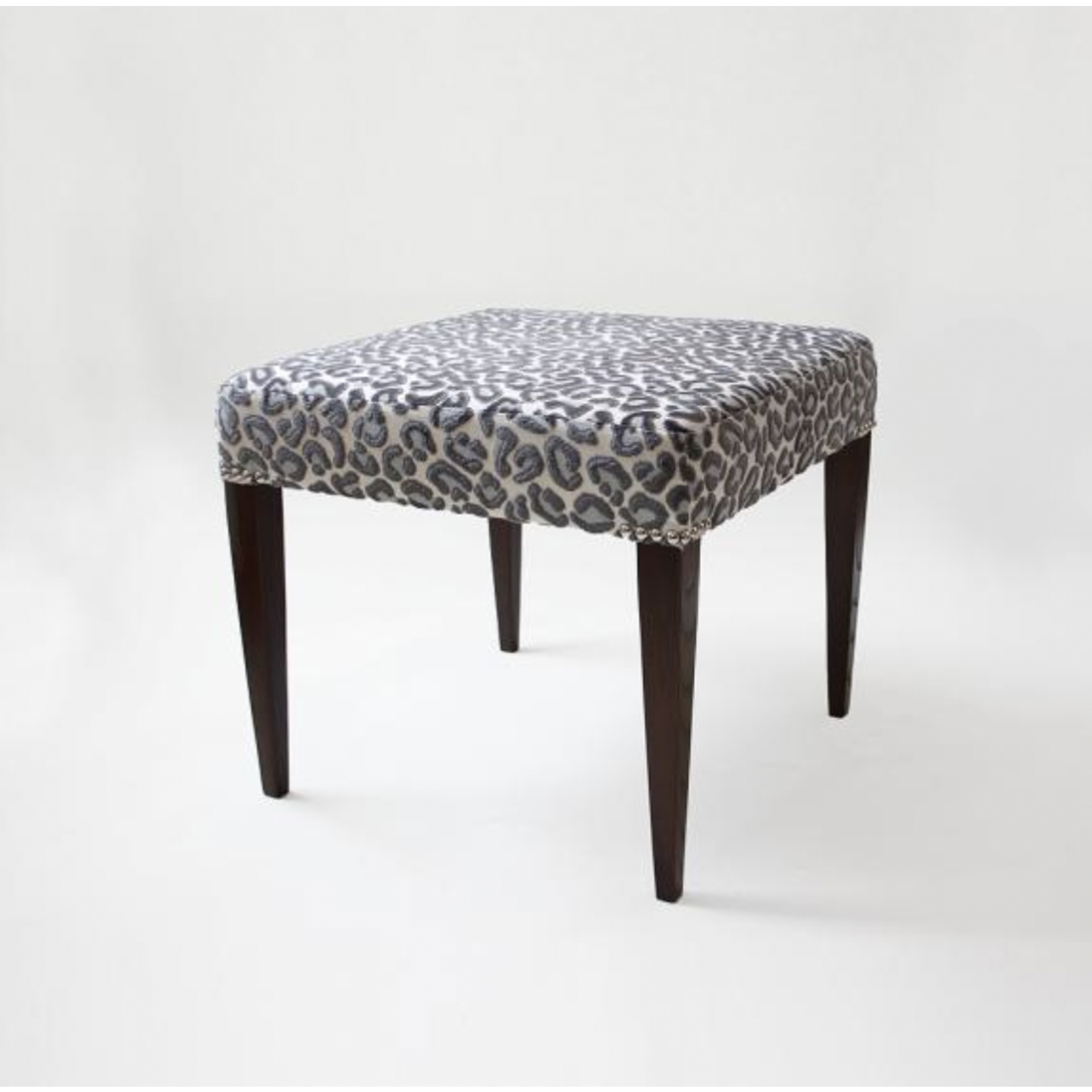 Silva Silva Sarah Richardson Thomas Stool - Robert Allen Harvest Moon Pewter