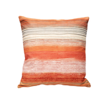 Sedona Stripes Orange Throw Pillow 20 x 20