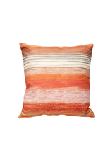 Pillow Decor Sedona Stripes Orange Throw Pillow 20 x 20