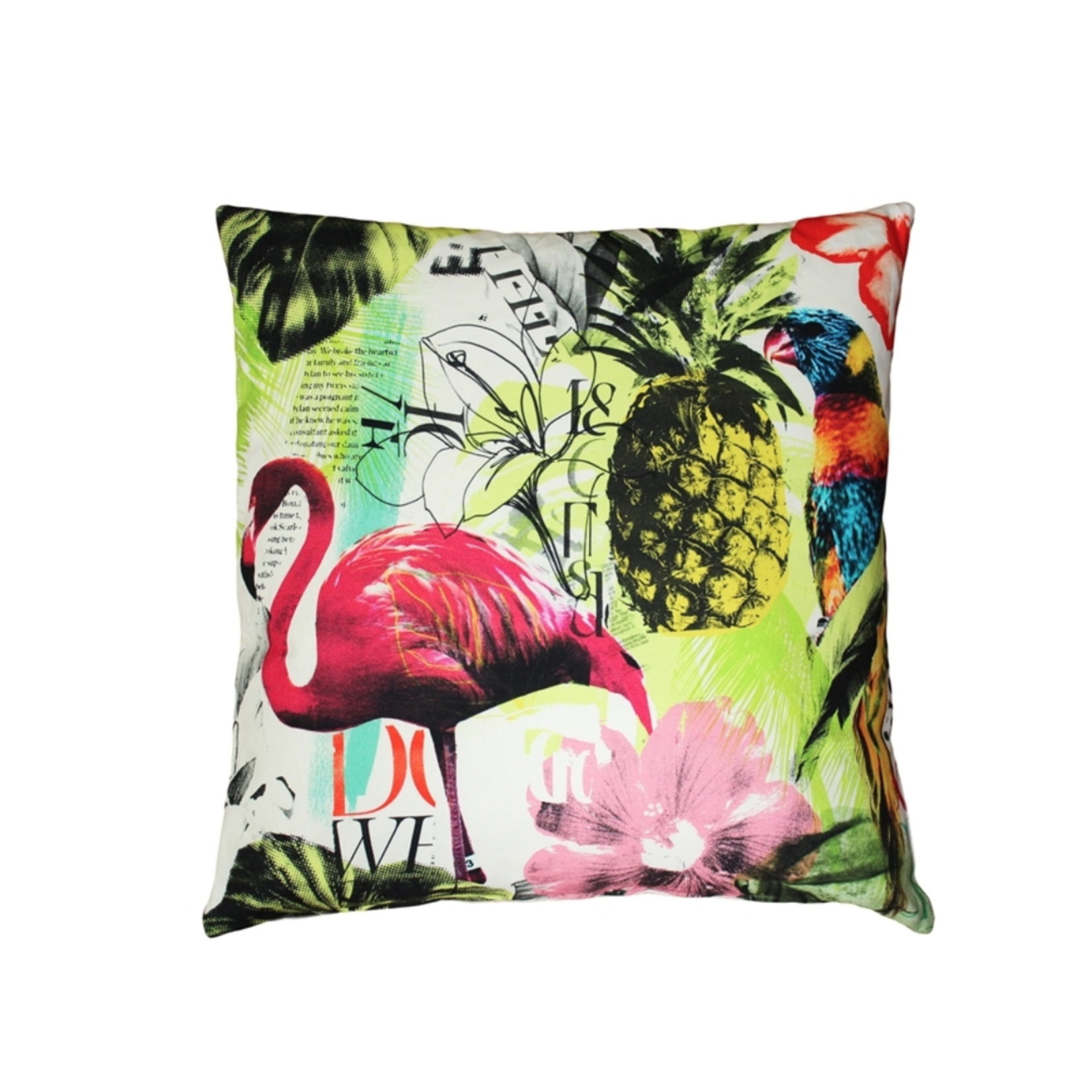 Tropical Oasis Throw Pillow 24 x 24