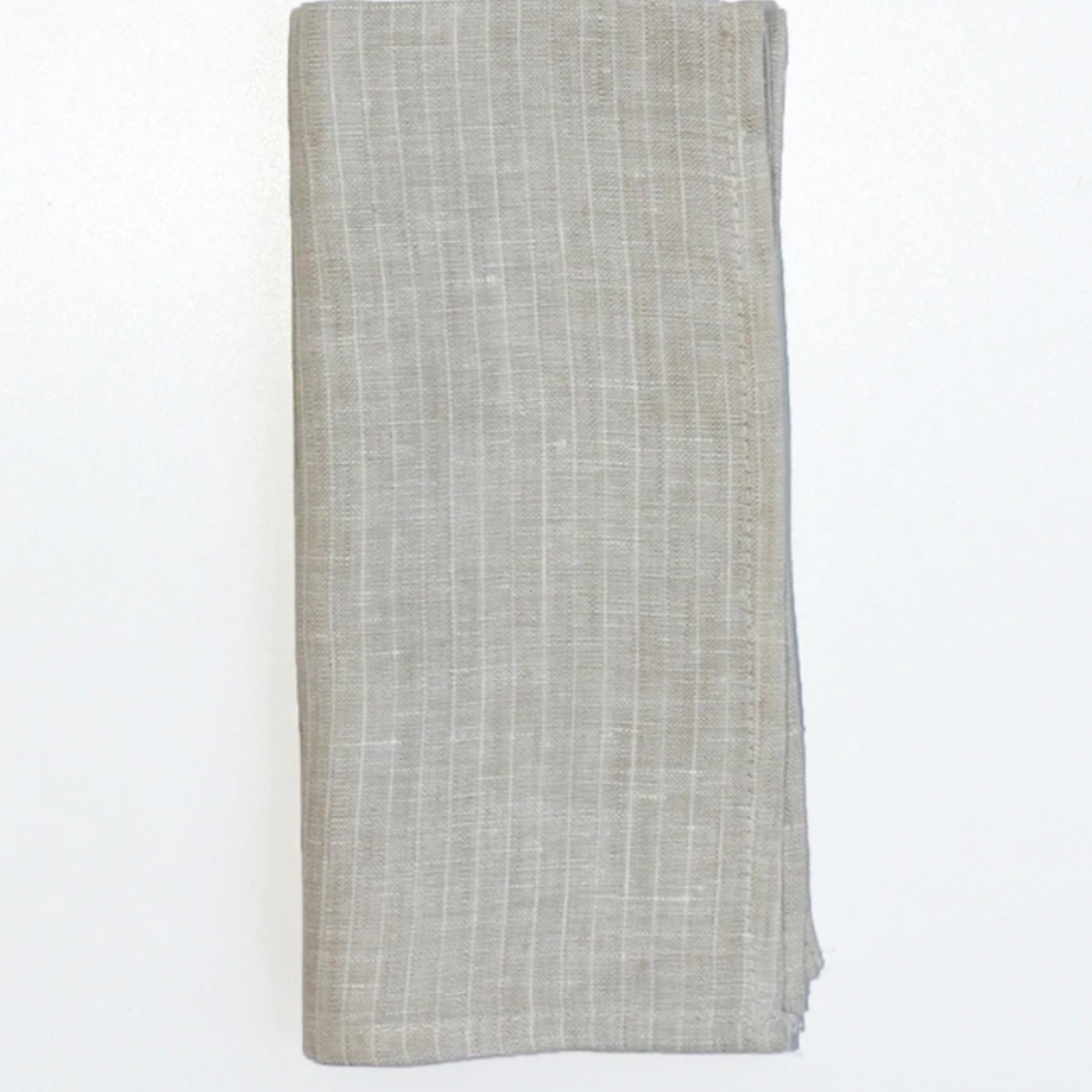 Linen Way Findlay Linen Napkin Beige with Stripes 18 x 18