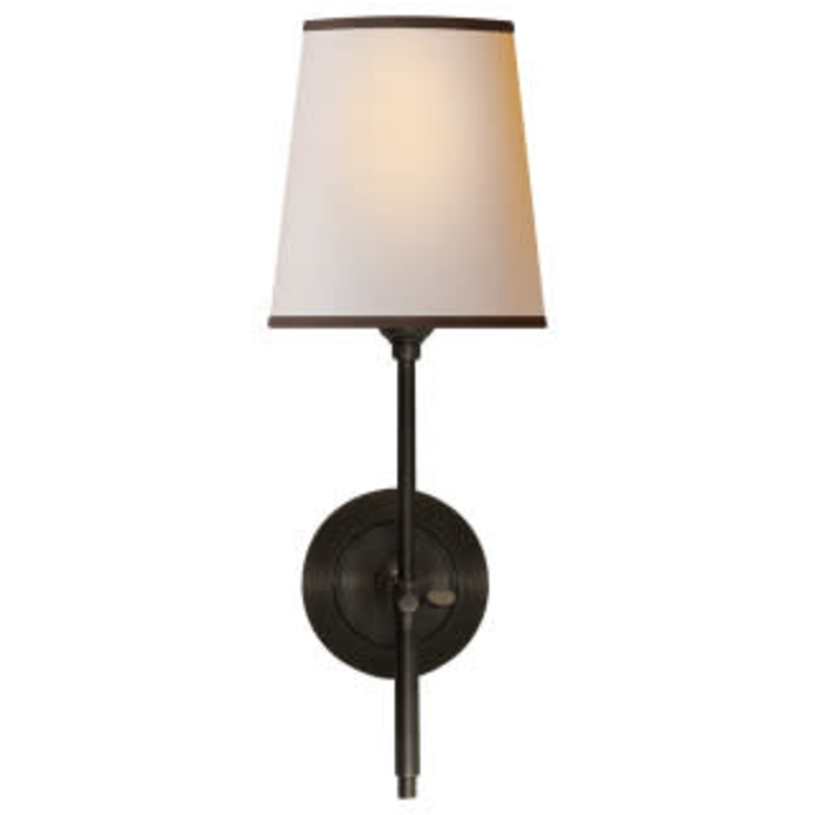 Visual Comfort Bryant Bronze Natural Paper Shade