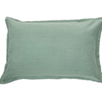 Linen Sage Green Pillow Sham 20 x 30