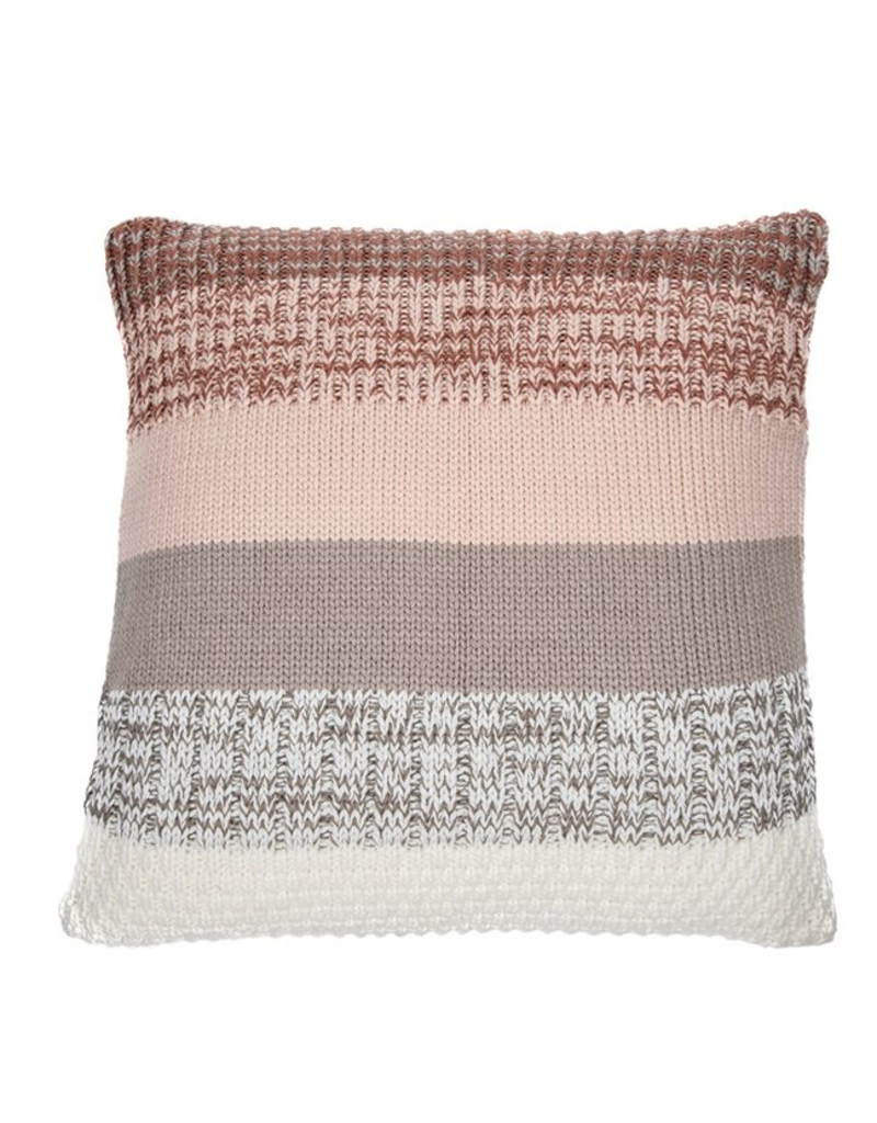 Brunelli INC. Baba Knitted Striped Cushion