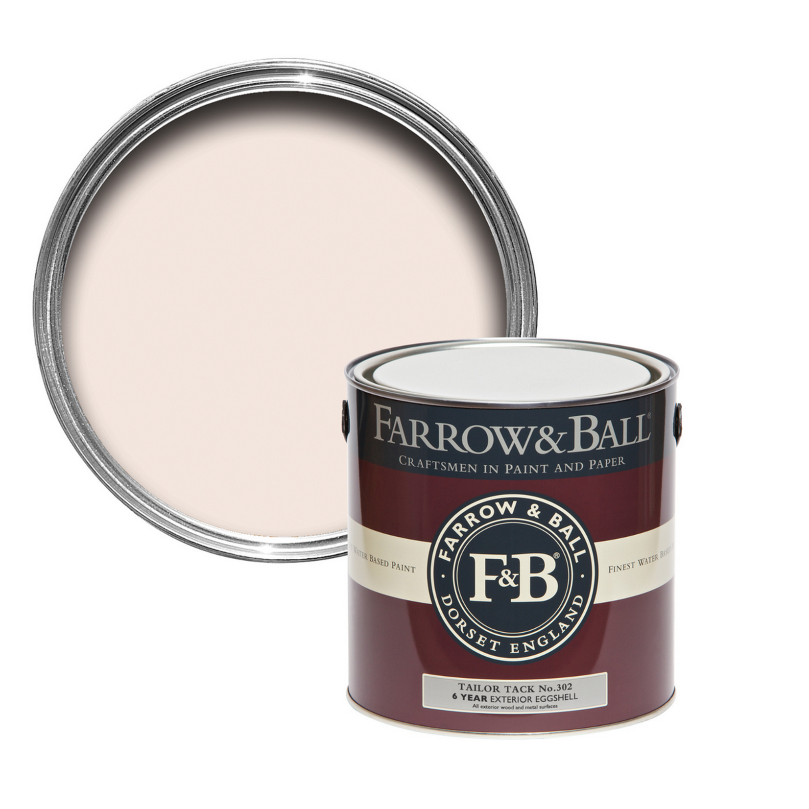 Farrow and Ball Gallon Exterior Eggshell Tailor Tack No.302