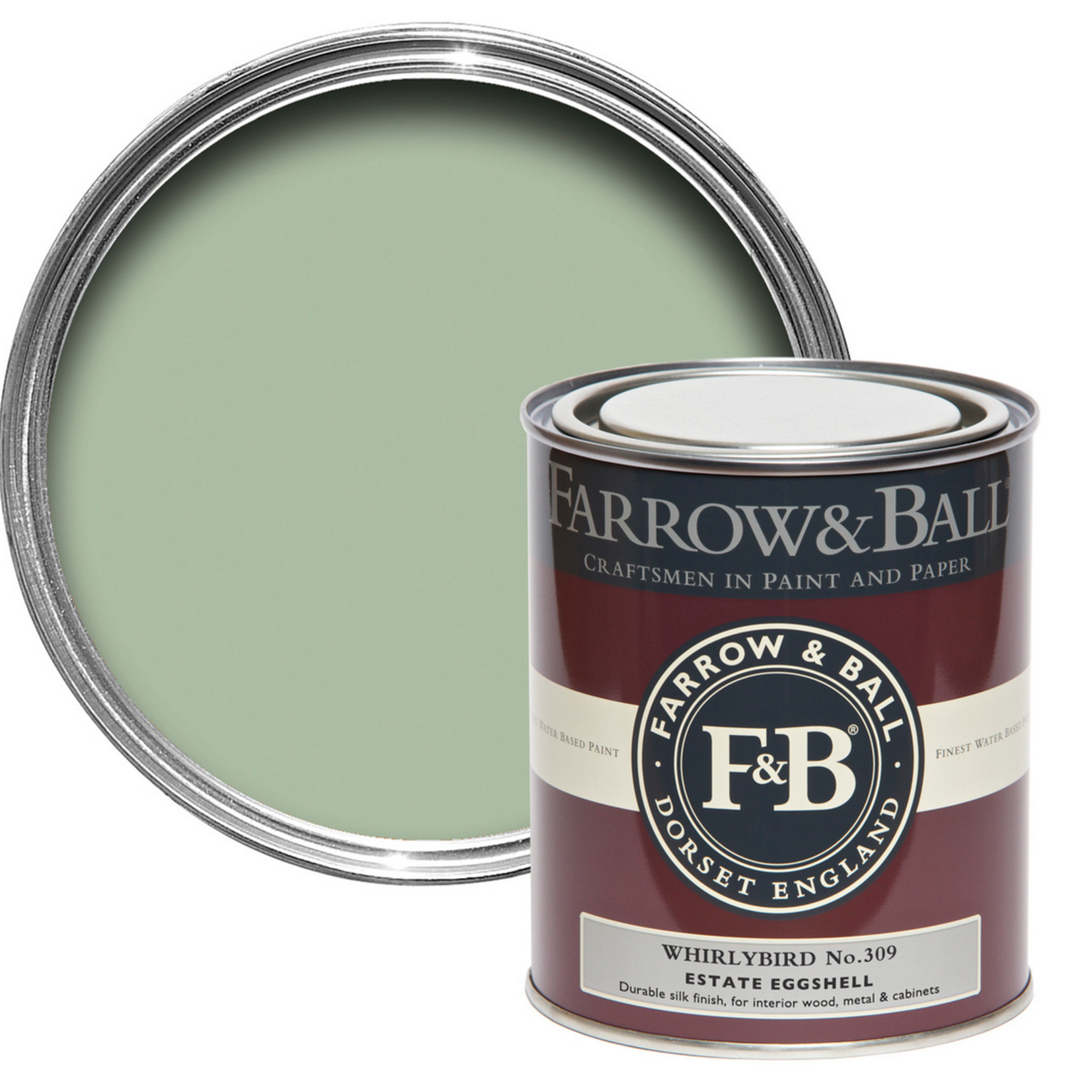 Farrow and Ball 750ml Estate Eggshell Whirlybird No.309