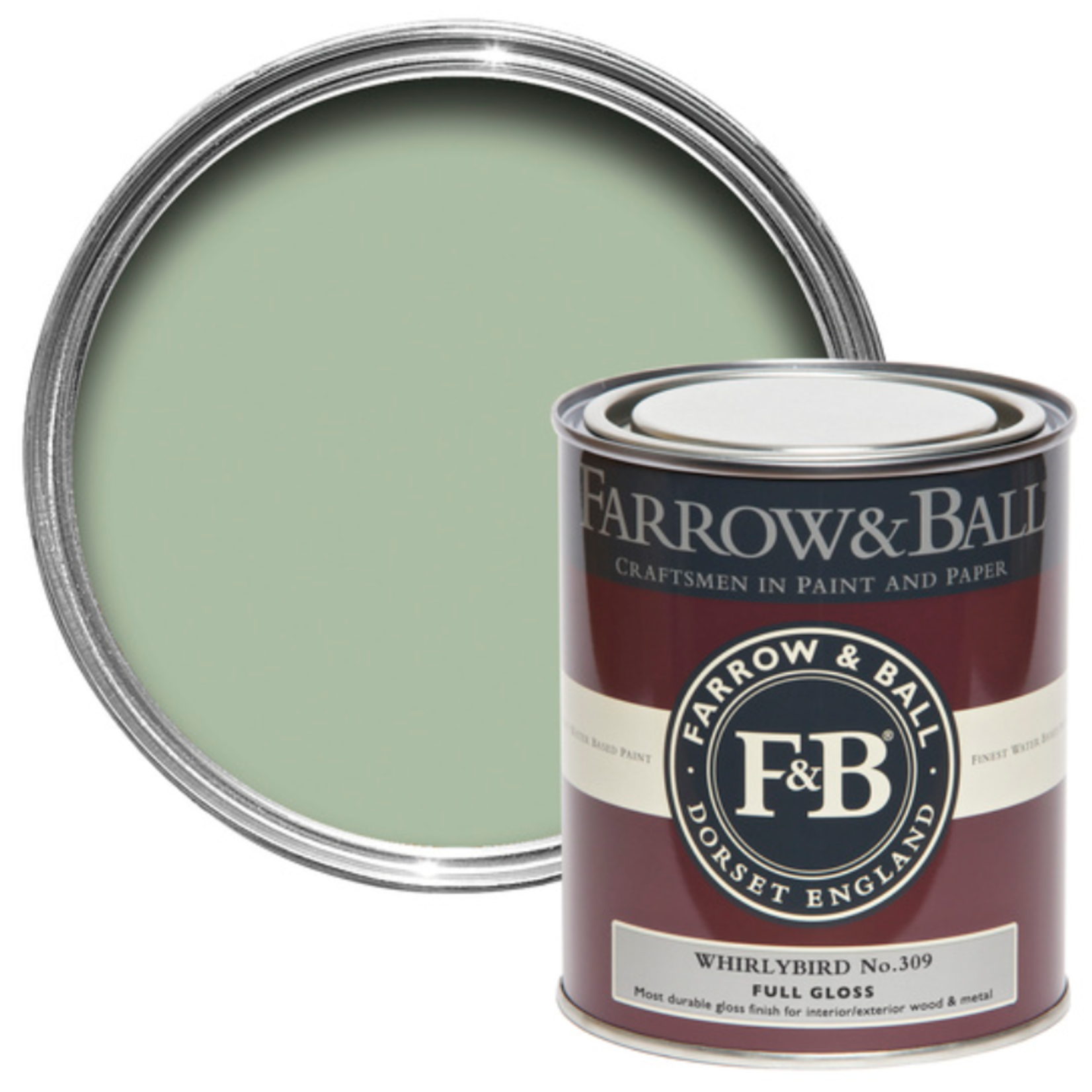 Farrow and Ball 750ml Full Gloss Whirlybird No.309