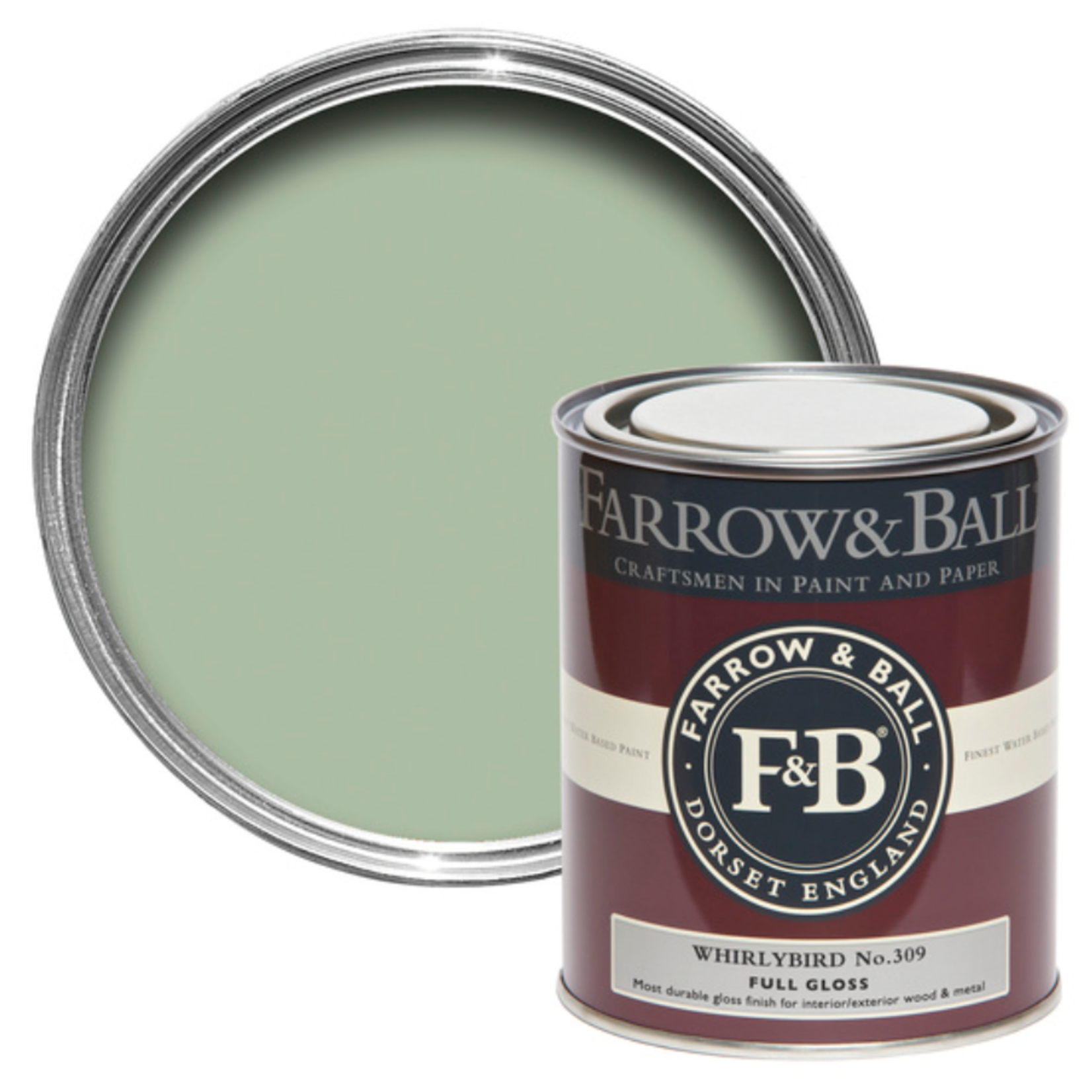 Farrow and Ball 750ml Full Gloss Whirlybird No.309