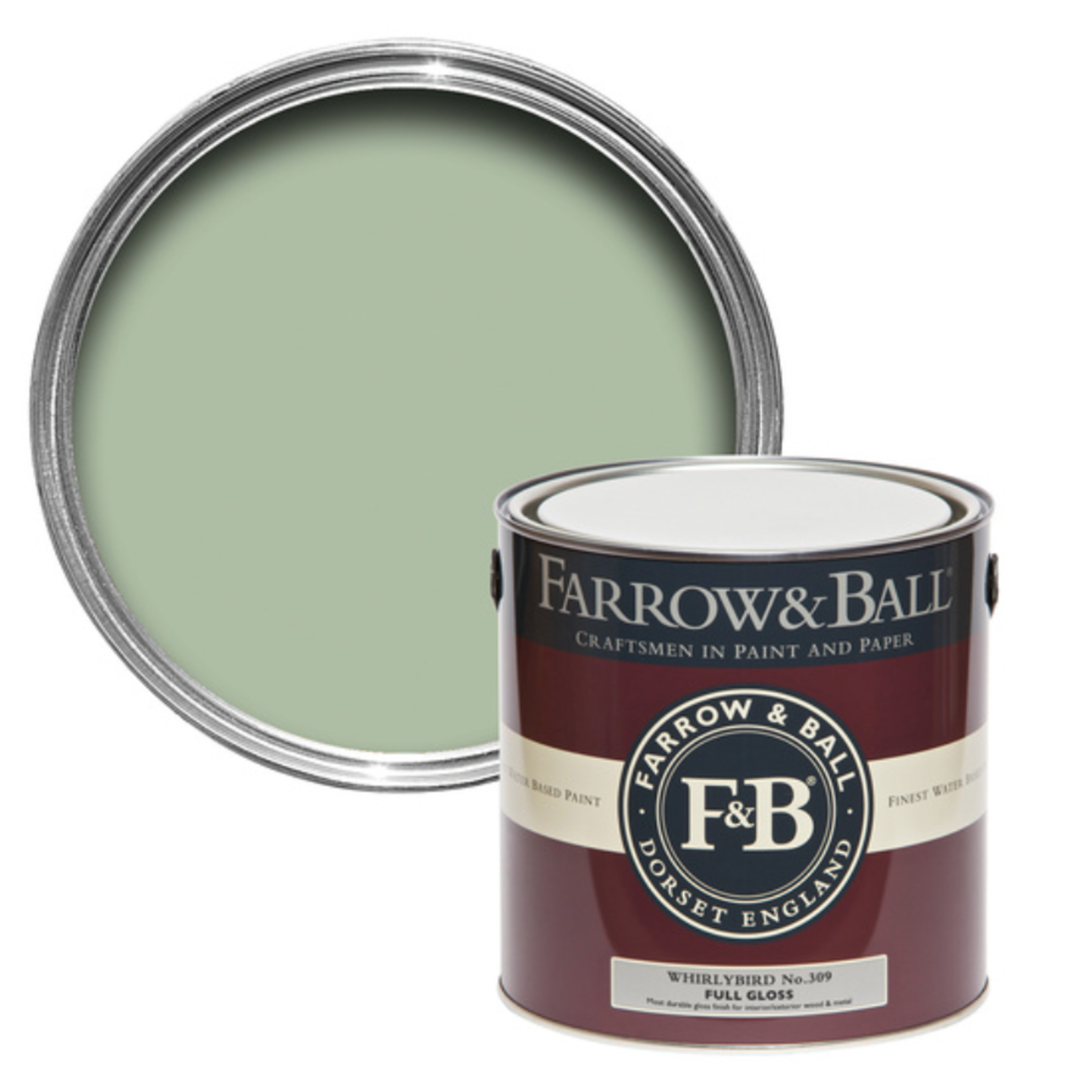 Farrow and Ball US Gallon Full Gloss Whirlybird No.309