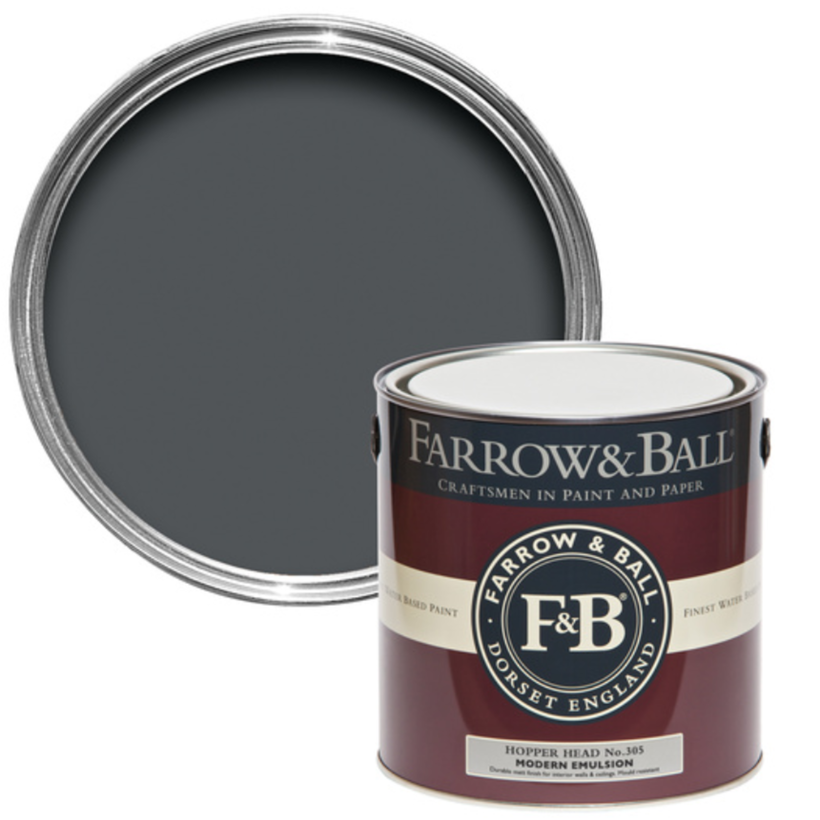 Farrow and Ball Gallon Modern Emulsion Hopper Head No.305
