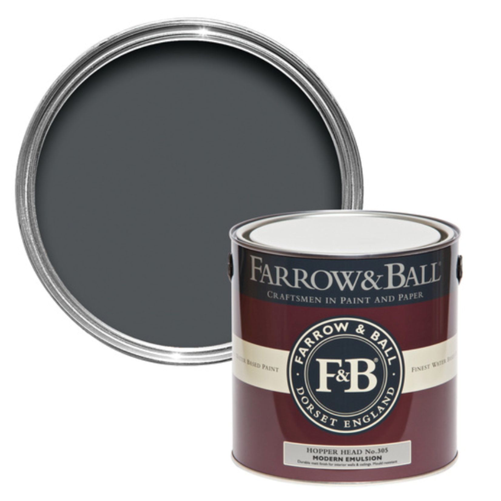 Farrow and Ball US Gallon Modern Emulsion Hopper Head No.305
