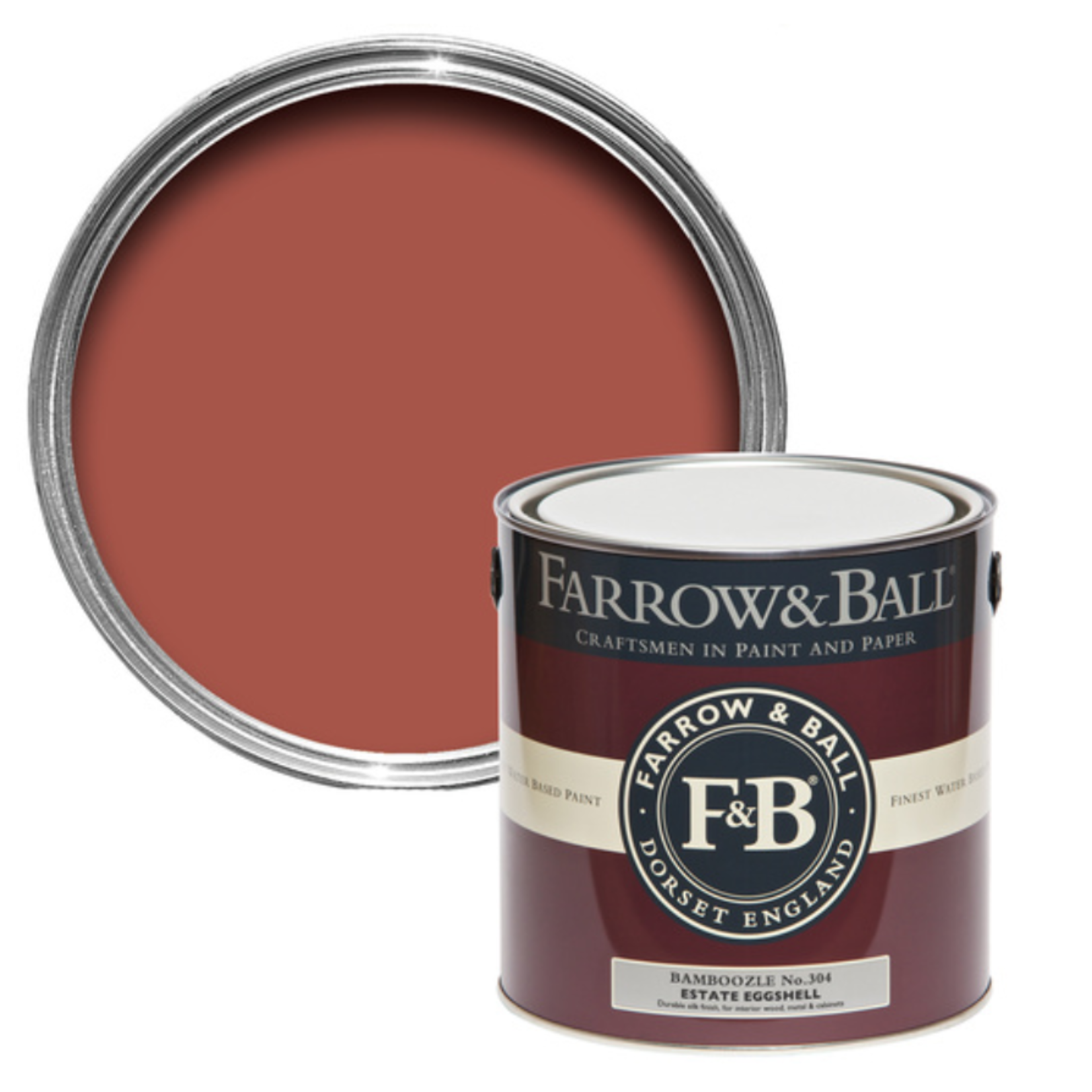 Farrow and Ball Gallon Estate Eggshell Bamboozle No.304