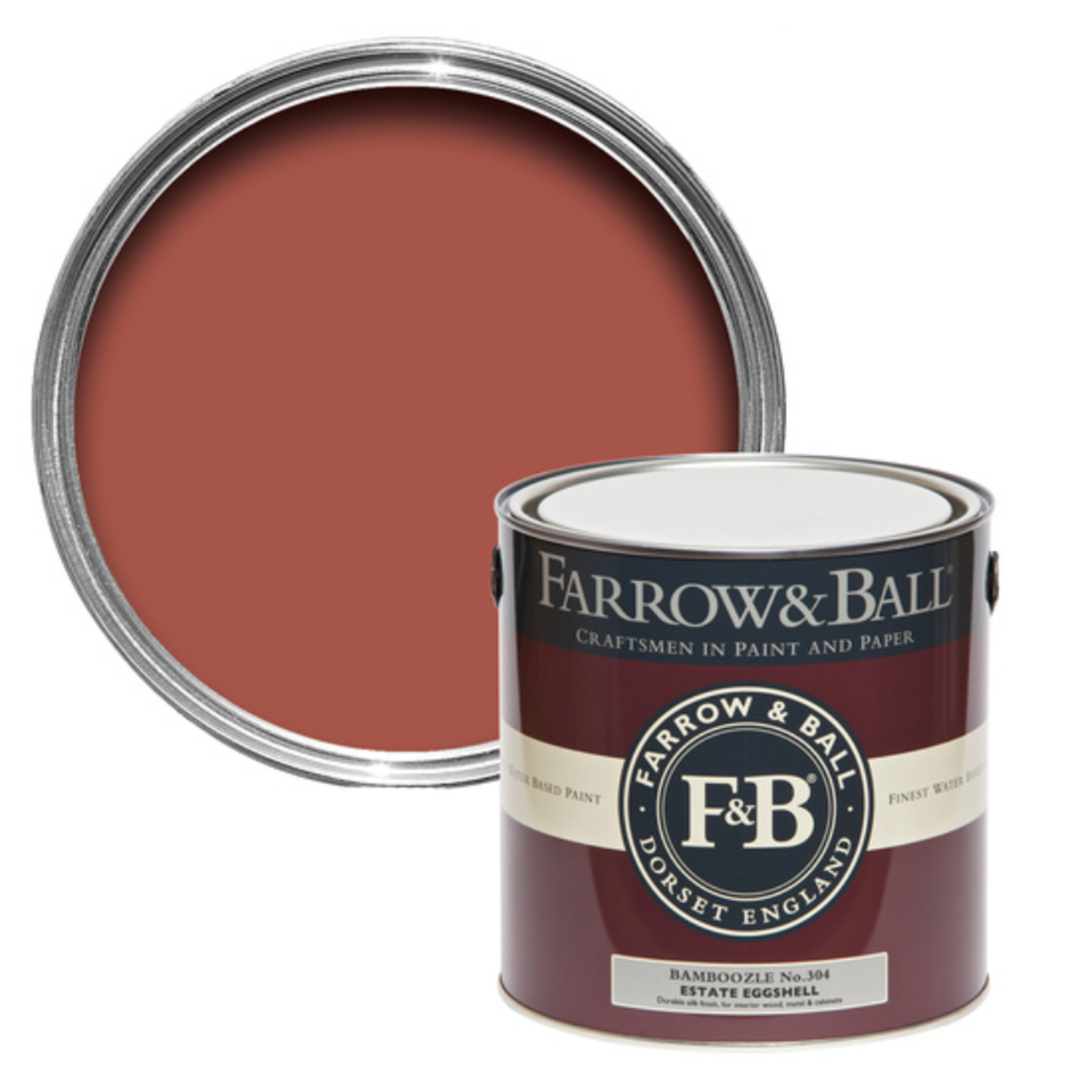 Farrow & Ball US Gallon Estate Eggshell Bamboozle No.304
