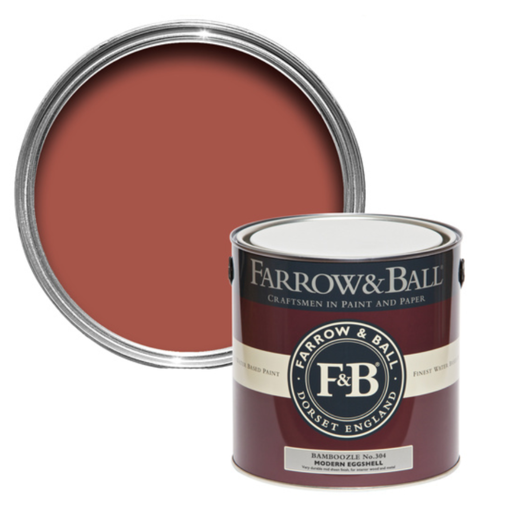 Farrow and Ball US Gallon Modern Eggshell  Bamboozle No.304