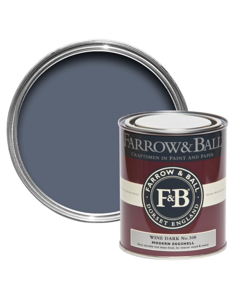 Farrow & Ball 750ml Modern Eggshell Wine Dark No.308