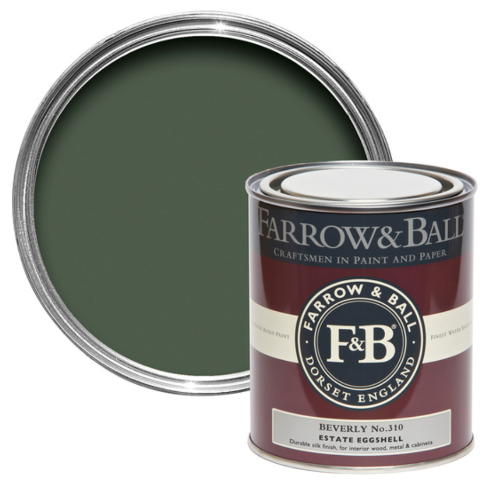 Farrow and Ball 750ml Estate Eggshell Beverly No.310