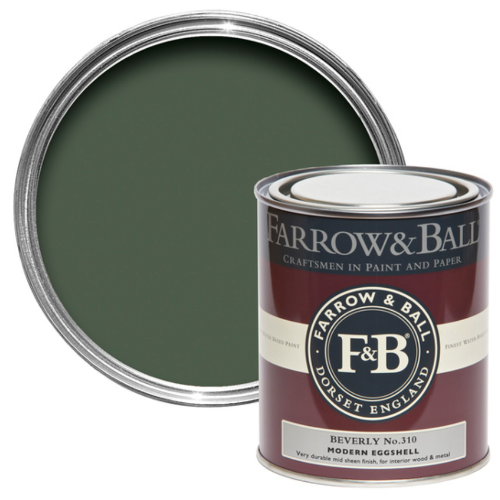 Farrow and Ball 750ml Modern Eggshell Beverly No.310