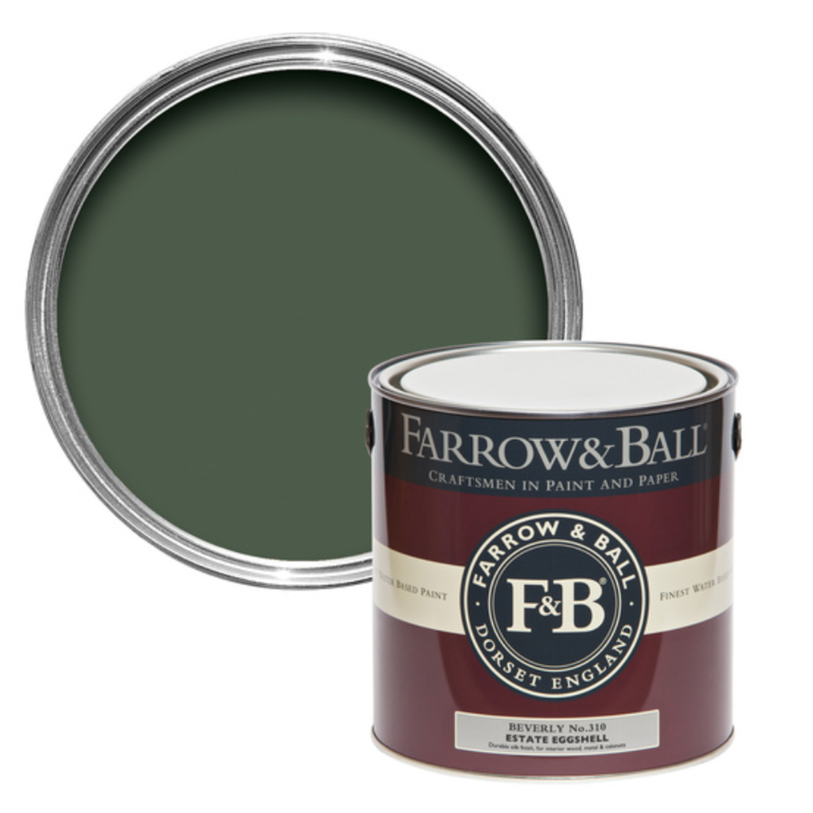 Farrow and Ball Gallon Estate Eggshell Beverly No.310