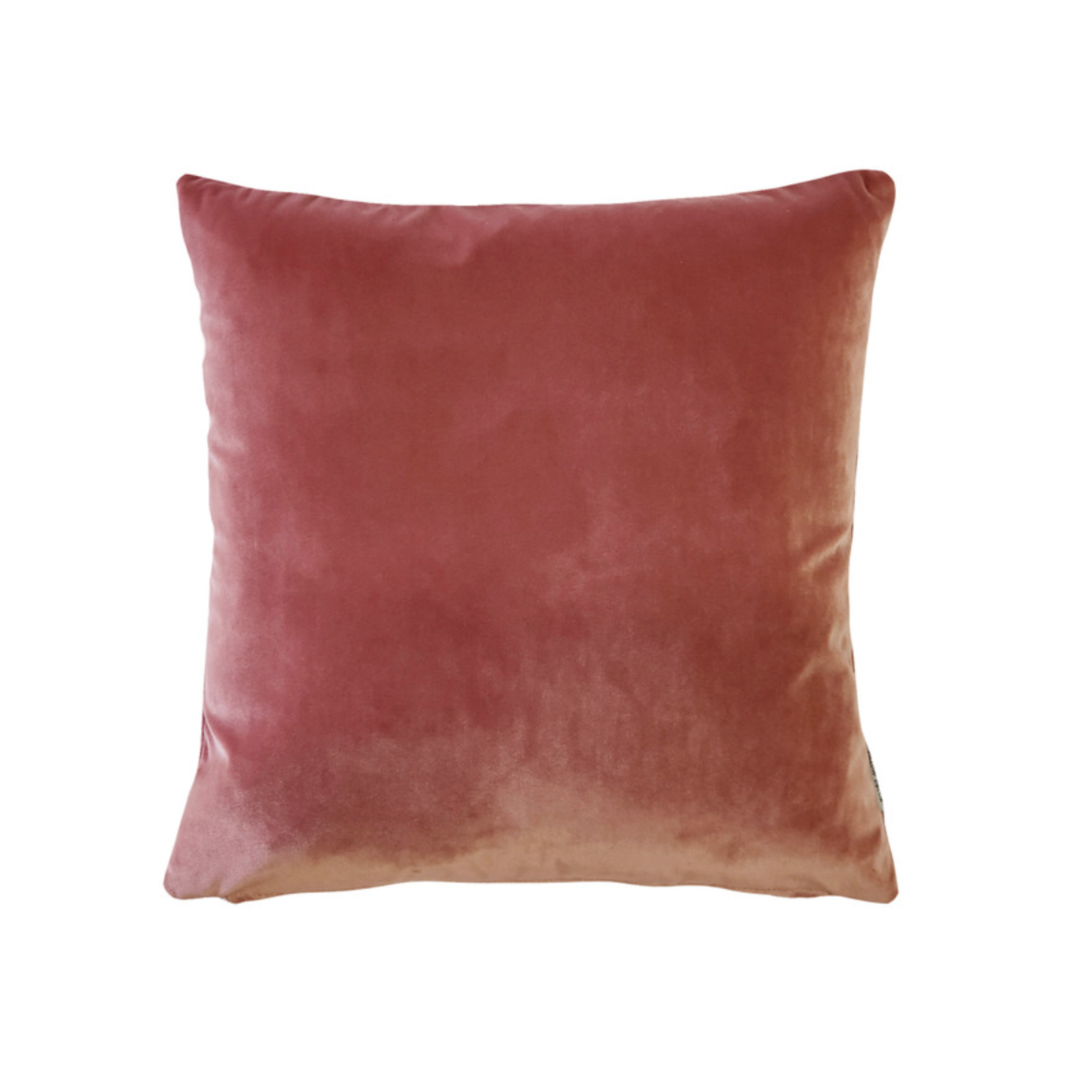 Castello Rose Blush Velvet Throw Pillow 20x20