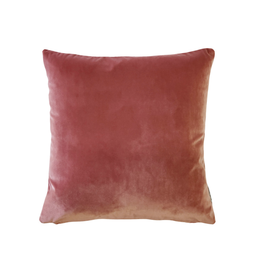 Pillow Decor Castello Rose Blush Velvet Throw Pillow 20x20