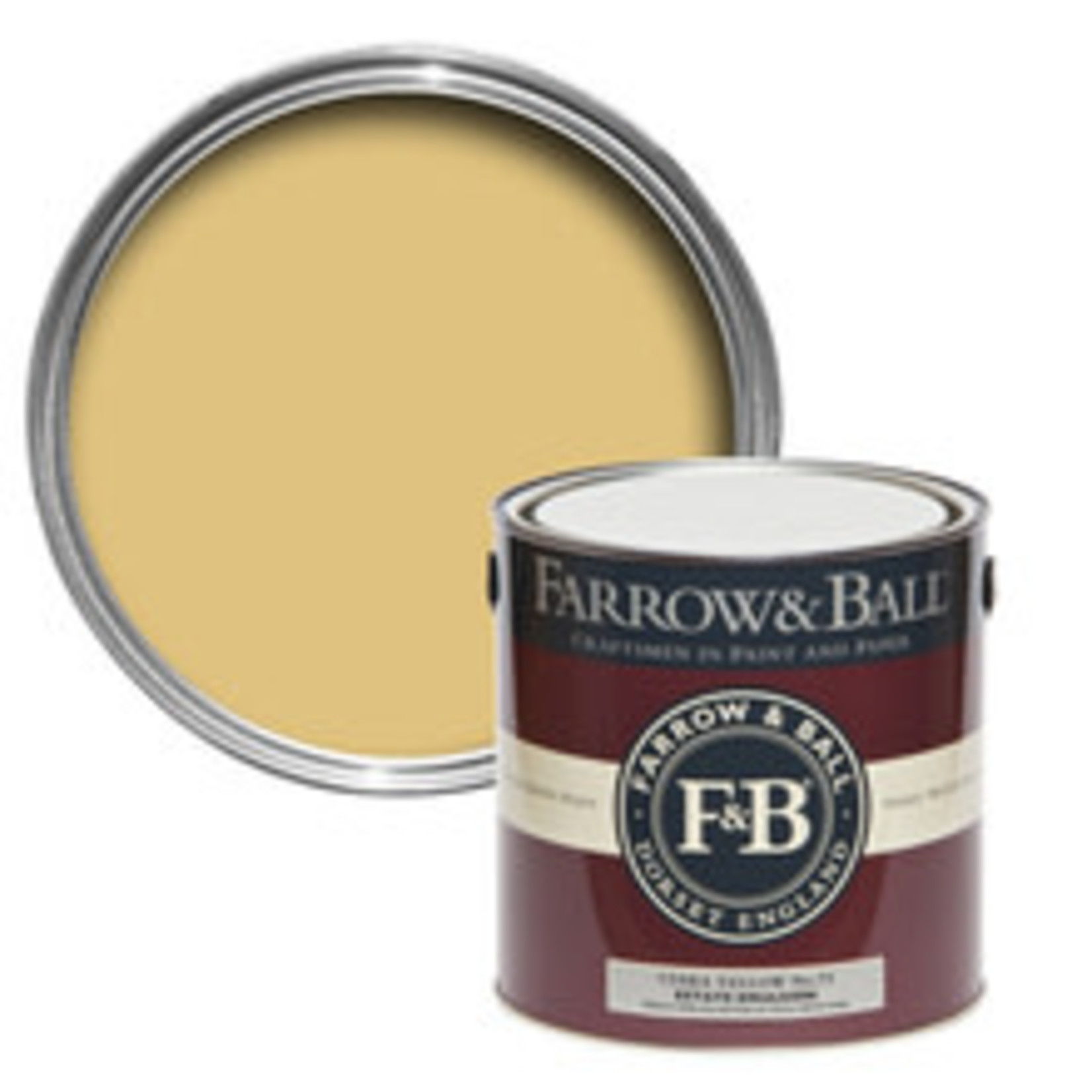 Farrow and Ball Gallon Modern Emulsion Ciara Yellow No. 73