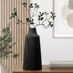 Petra Etched Line Resin Vase 16"