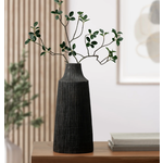 Petra Etched Line Resin Vase 16"